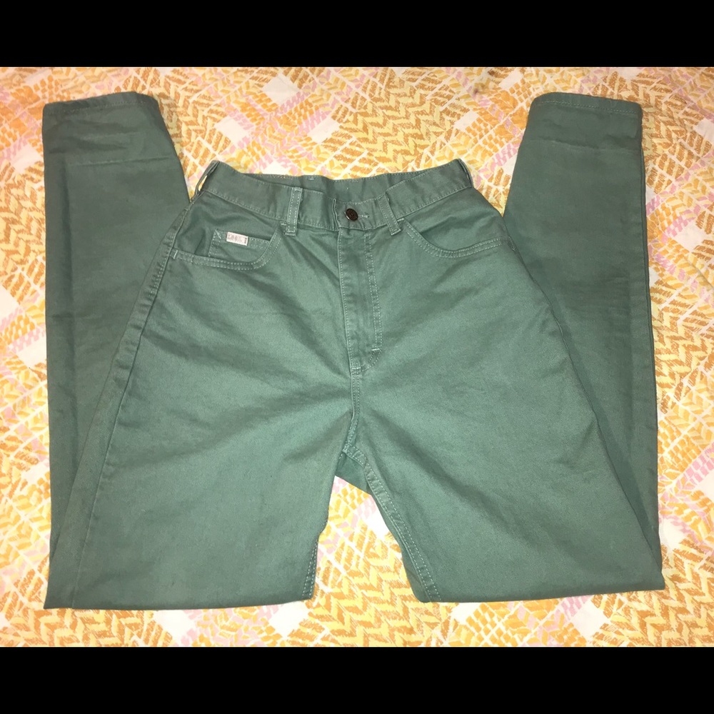 Vintage Lee Jeans USA Union Made High Waist 25/26
